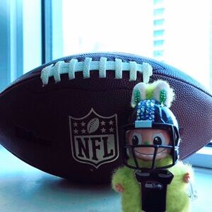 NFL Football Seattle Seahawks custom labubu letter v pin for love